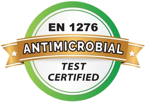 EN 1276 certified testing demonstrating antimicrobial effectiveness in Natureal products.