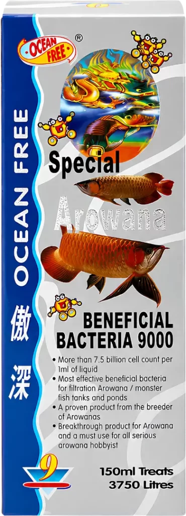 Ocean Free Special Arowana Beneficial Bacteria 9000 for biological balance and water quality