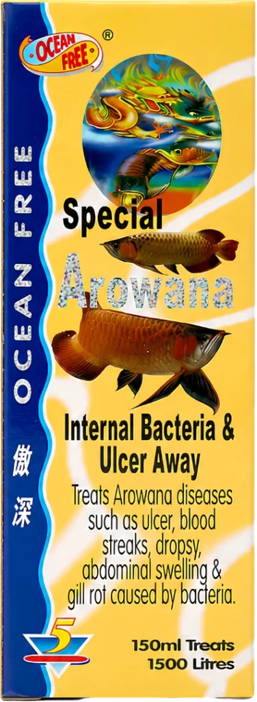 Ocean Free Special Arowana Internal Bacteria and Ulcer Away treatment