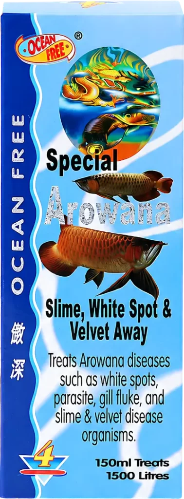 Ocean Free Special Arowana Slime White Spot and Velvet Away treatment