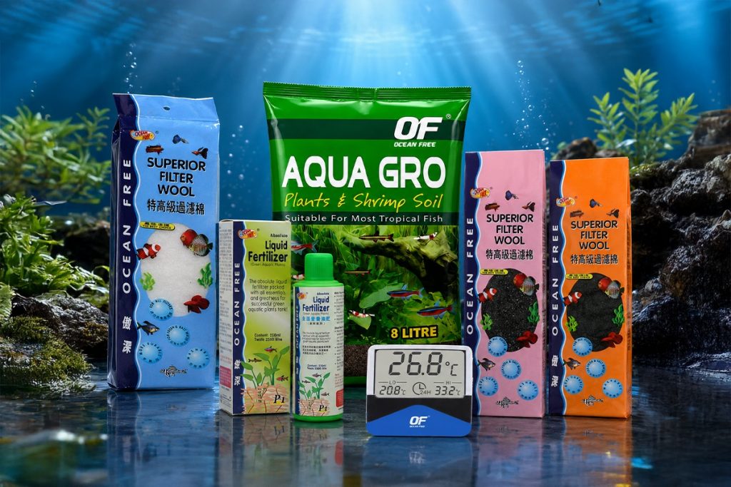 Ocean Free aquarium accessories and maintenance supplies