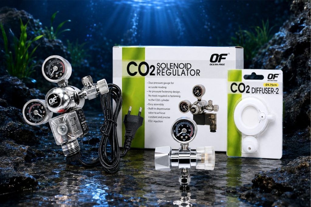 Ocean Free CO₂ equipment for planted aquariums