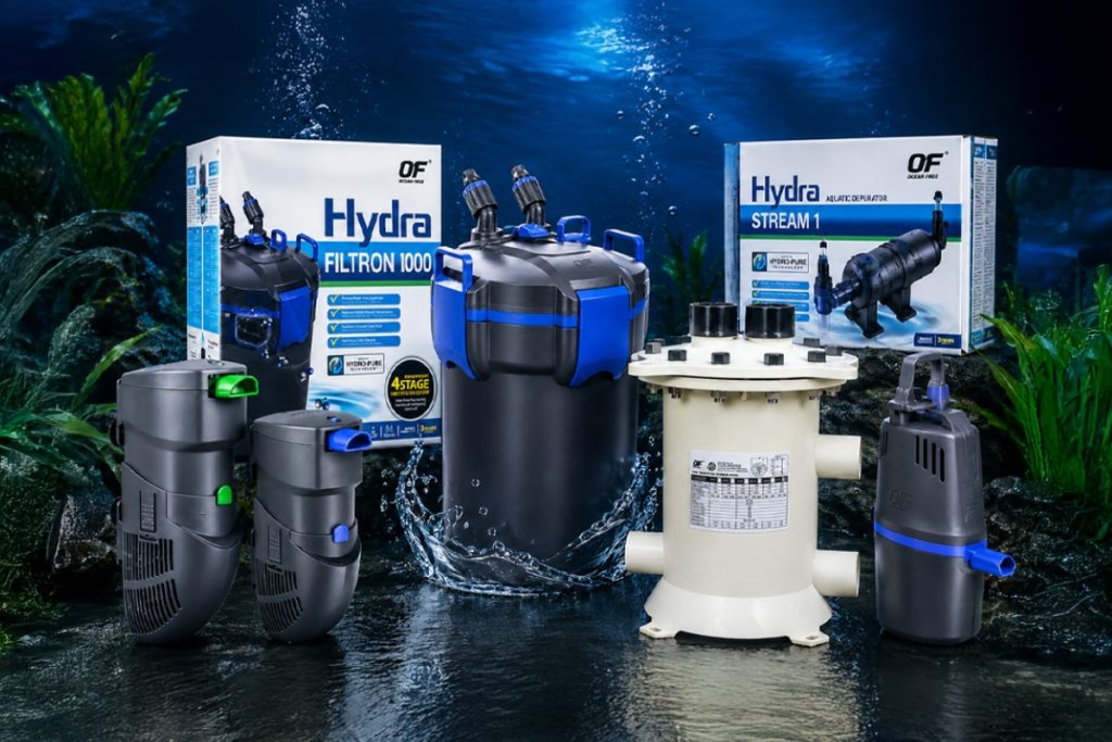 Ocean Free aquarium filters and skimmers range