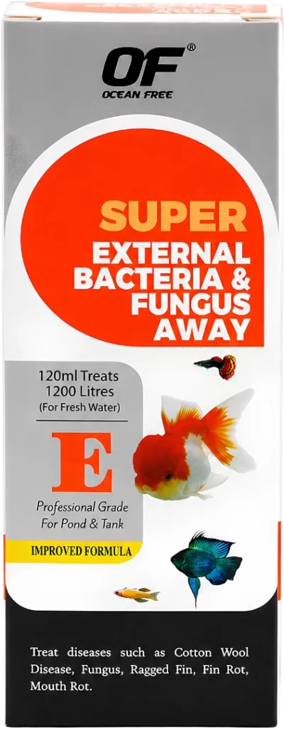 Ocean Free Super External Bacteria and Fungus Away E fish treatment