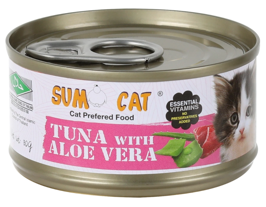 Sumo Cat Tuna with Aloe Vera 80g wet cat food Malaysia